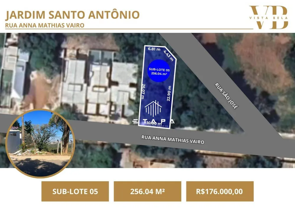 Terreno, 256 m² - Foto 1