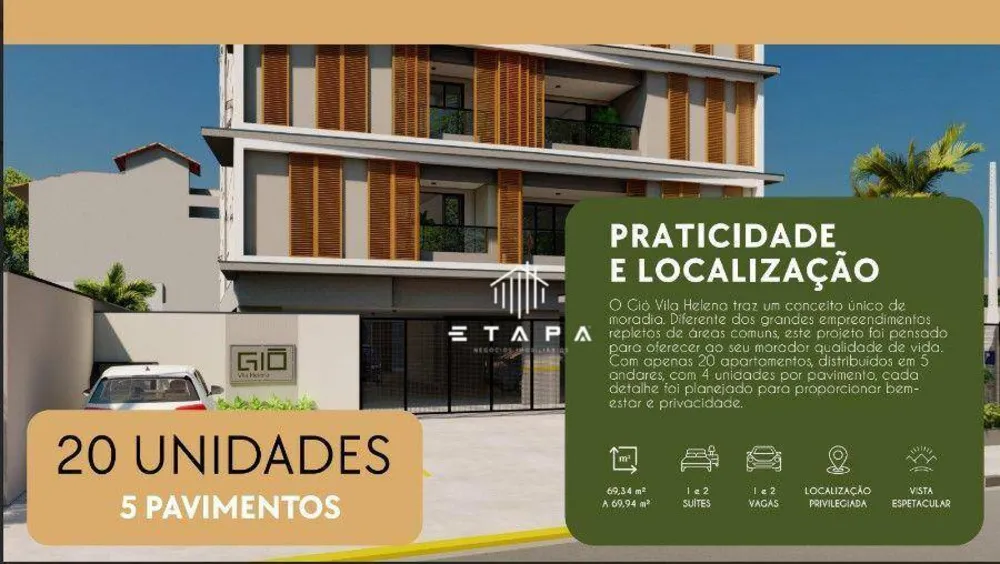 Apartamento, 2 quartos, 69 m² - Foto 2