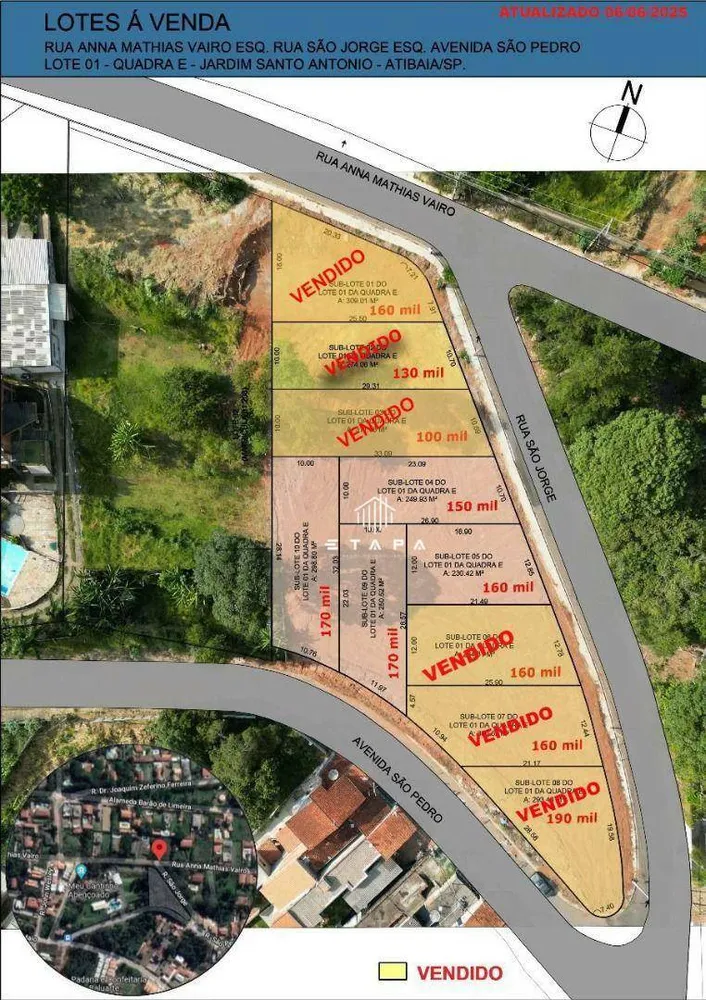 Terreno, 249 m² - Foto 1