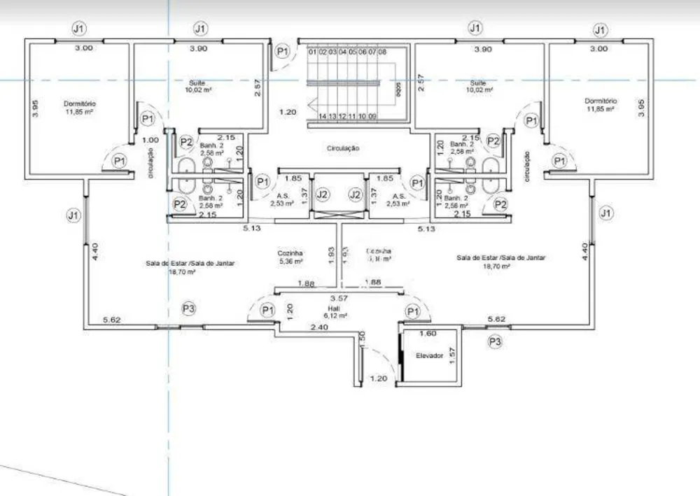 Apartamento, 2 quartos, 58 m² - Foto 2