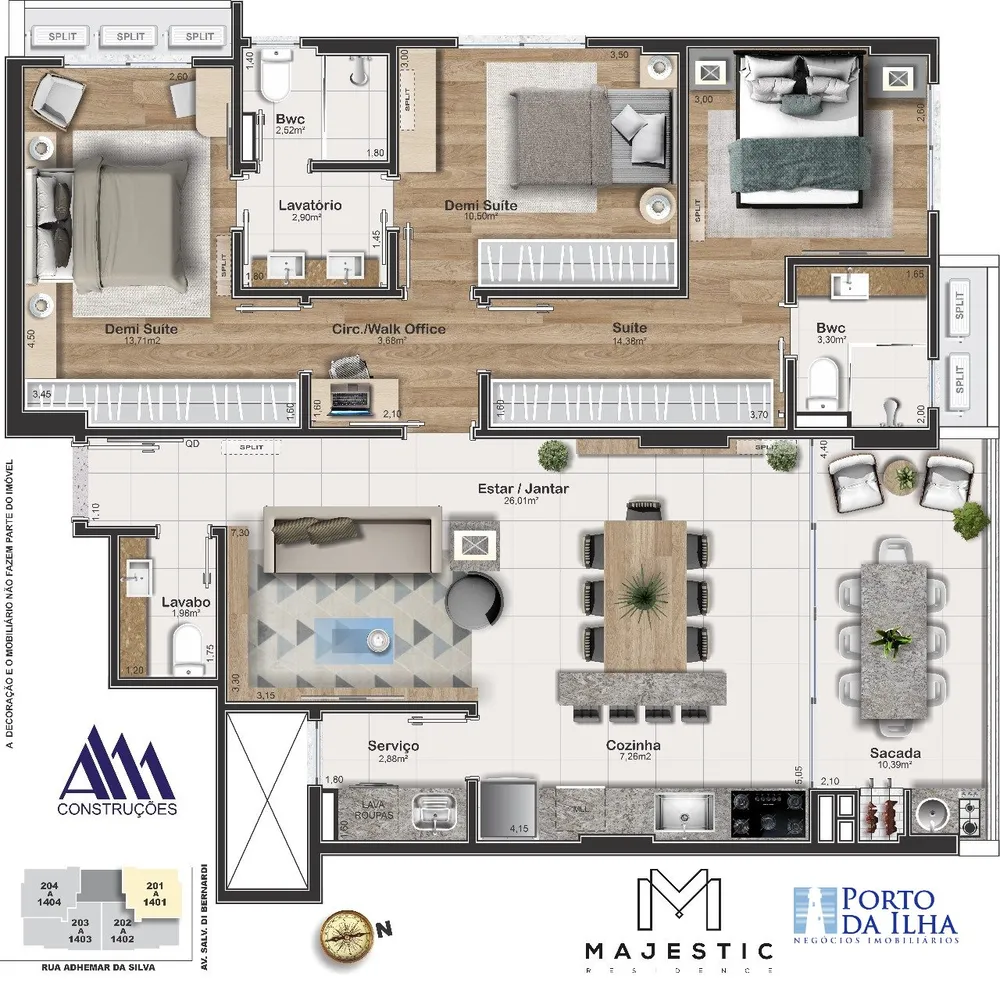 Apartamento, 3 quartos, 119 m² - Foto 15