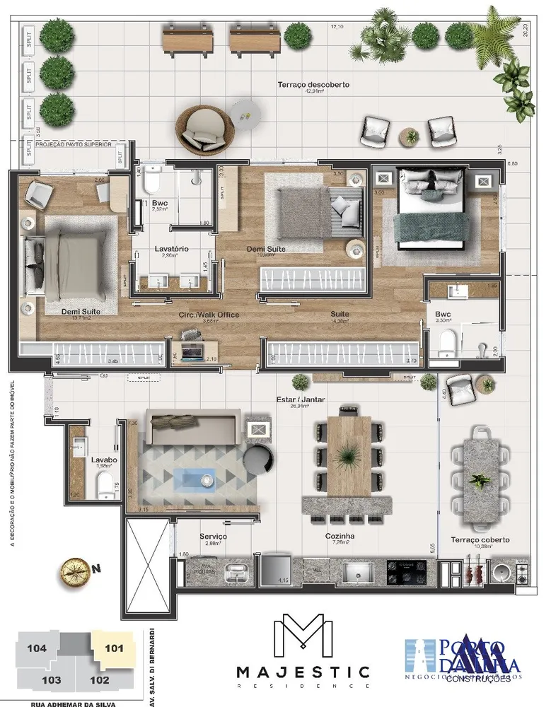 Apartamento, 3 quartos, 119 m² - Foto 19