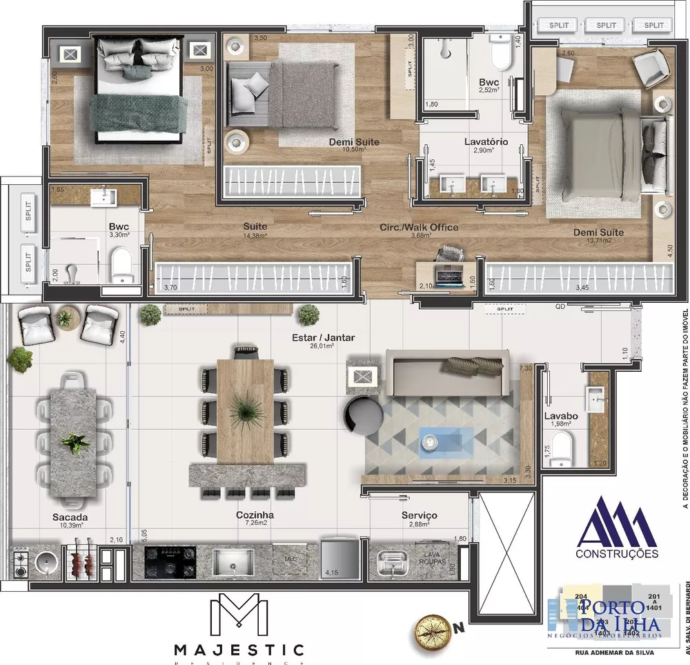 Apartamento, 3 quartos, 119 m² - Foto 4