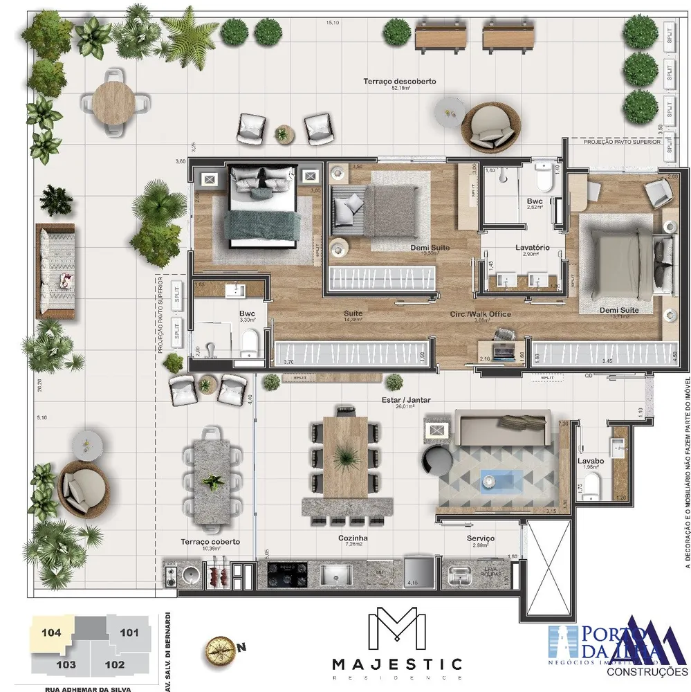 Apartamento, 3 quartos, 119 m² - Foto 20