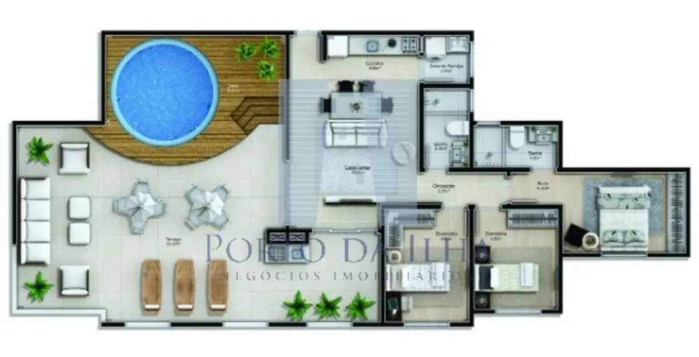 Cobertura, 3 quartos, 156 m² - Foto 18