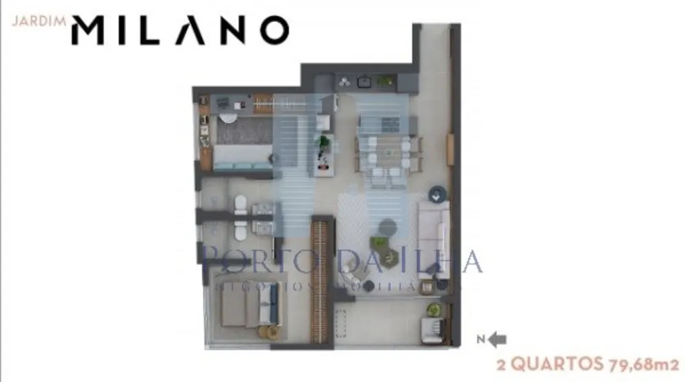 Apartamento, 2 quartos, 79 m² - Foto 20