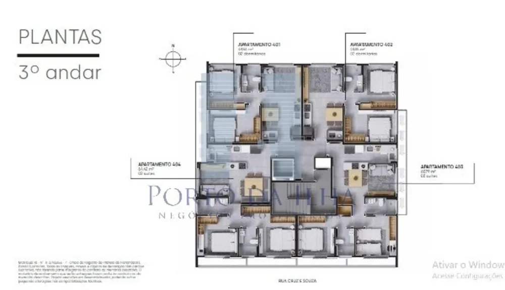 Apartamento, 3 quartos, 99 m² - Foto 1