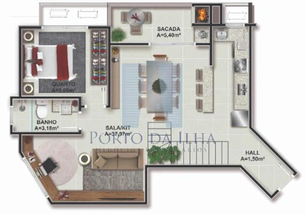 Apartamento, 3 quartos, 93 m² - Foto 3