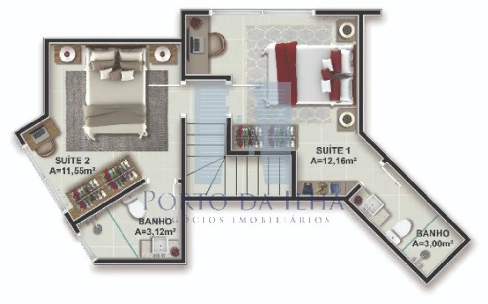 Apartamento, 3 quartos, 93 m² - Foto 2