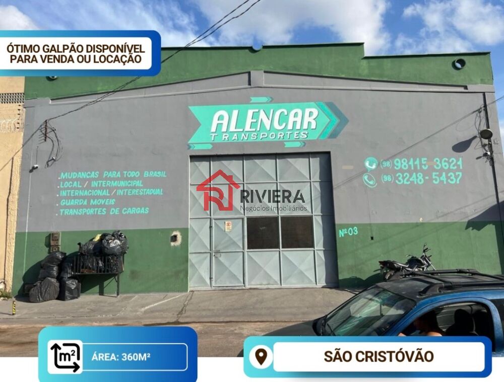 Depósito-Galpão, 360 m² - Foto 1