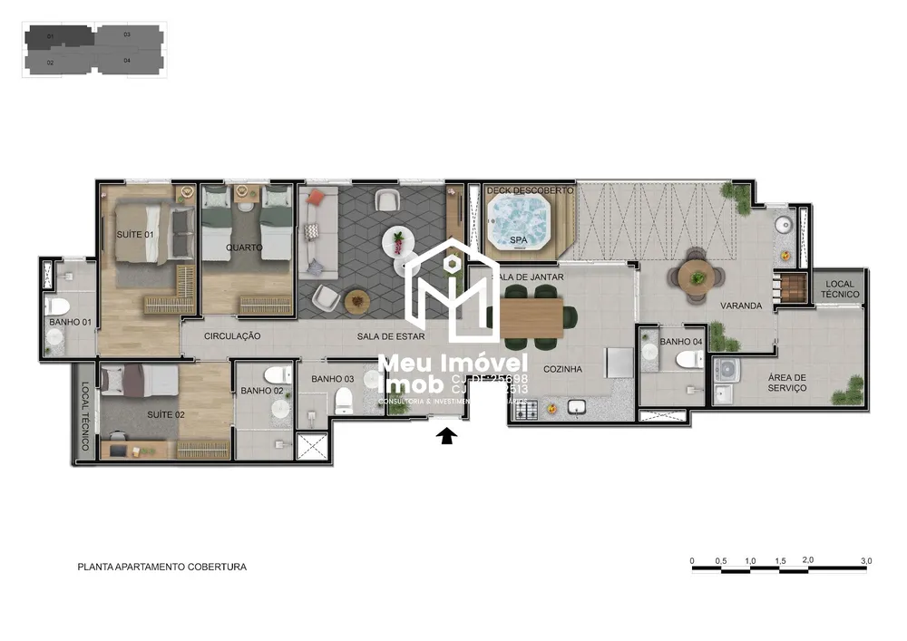 Apartamento, 3 quartos, 132 m² - Foto 15