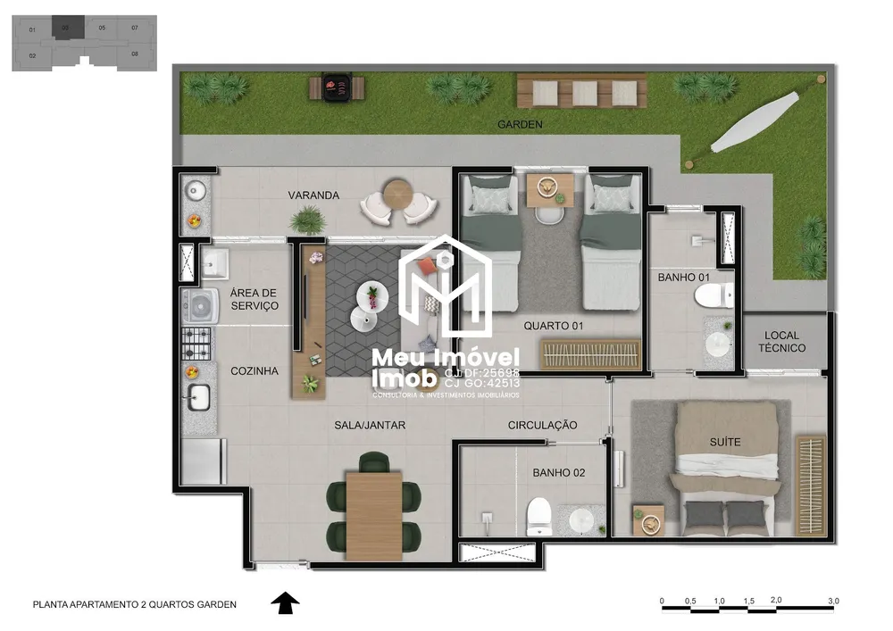 Apartamento, 3 quartos, 132 m² - Foto 12