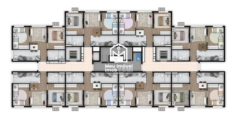 Apartamento, 2 quartos, 46 m² - Foto 3