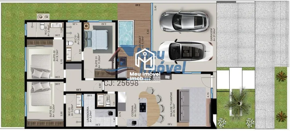 Casa, 3 quartos, 127 m² - Foto 10