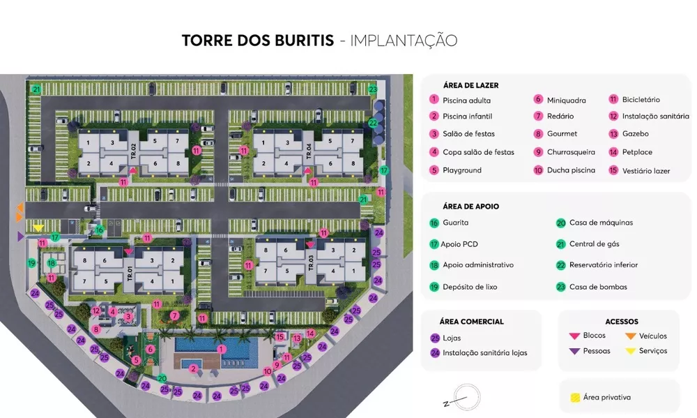 Apartamento, 2 quartos, 45 m² - Foto 1