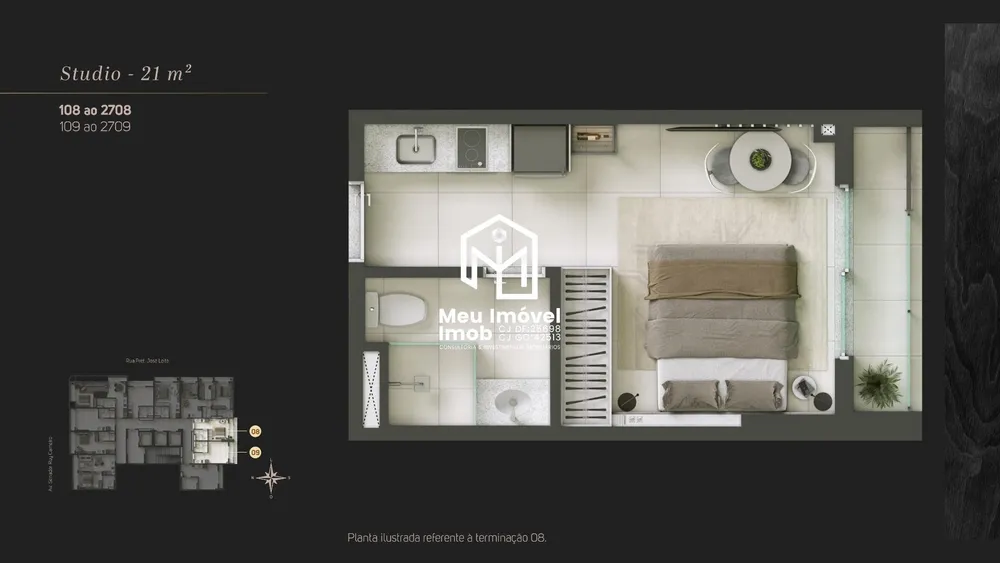 Apartamento, 1 quarto, 49 m² - Foto 12