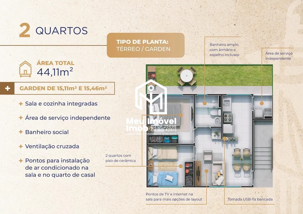 Apartamento, 2 quartos, 59 m² - Foto 16