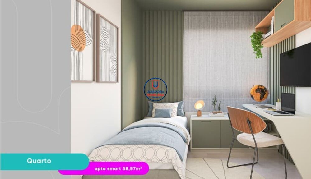 Apartamento à venda com 2 quartos, 58m² - Foto 7