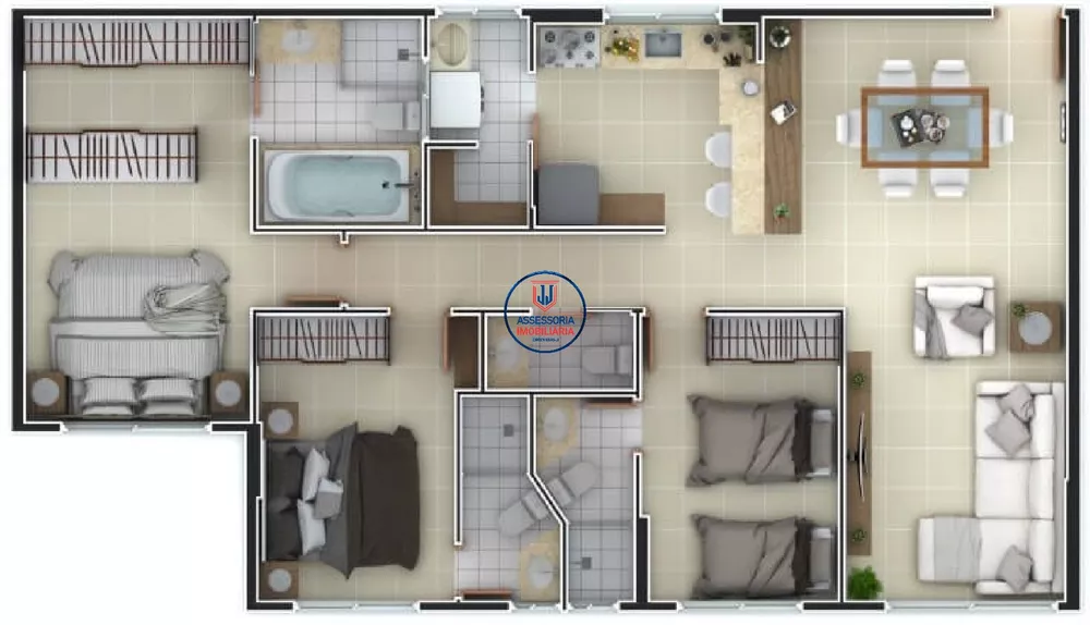 Apartamento, 3 quartos, 90 m² - Foto 19