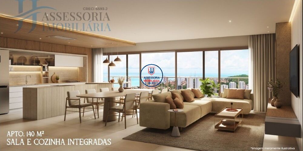 Apartamento à venda com 4 quartos, 176m² - Foto 2
