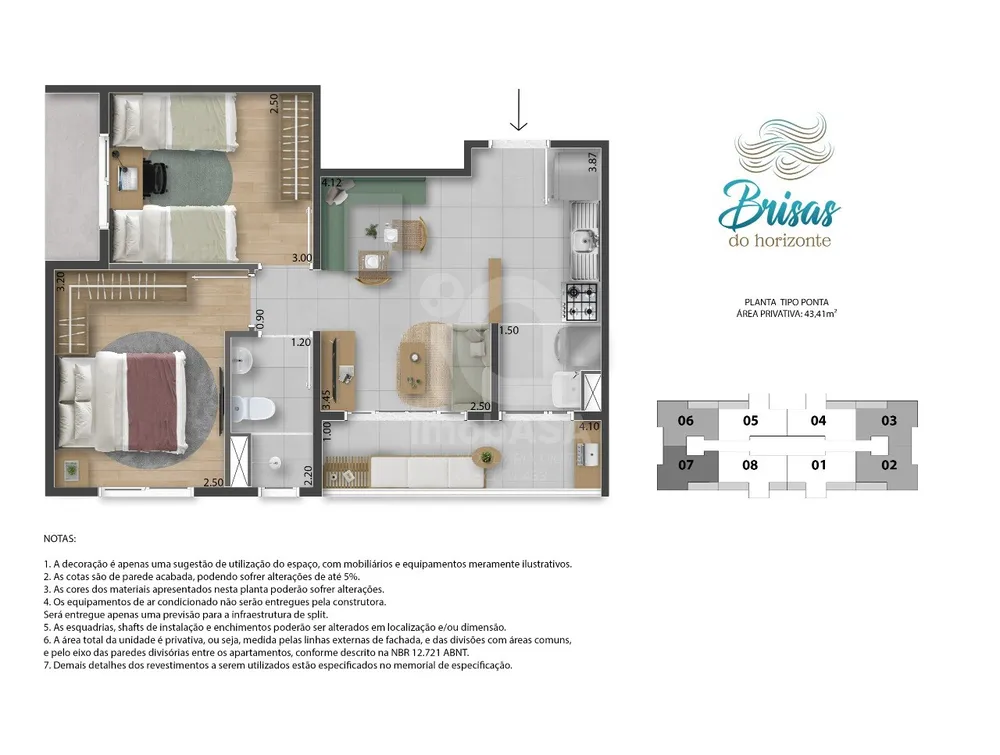 Apartamento, 2 quartos, 43 m² - Foto 16