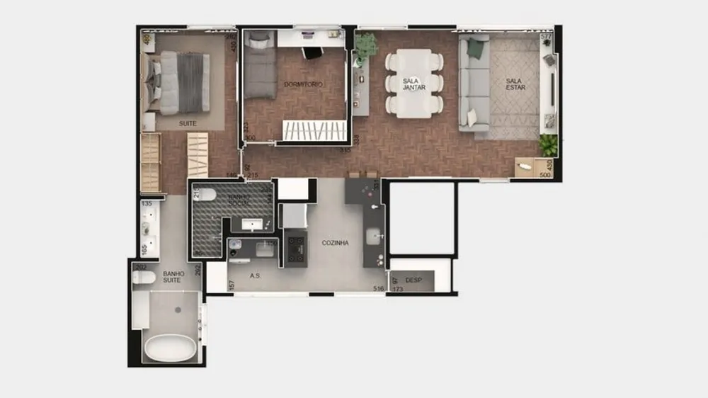 Apartamento, 2 quartos, 90 m² - Foto 7