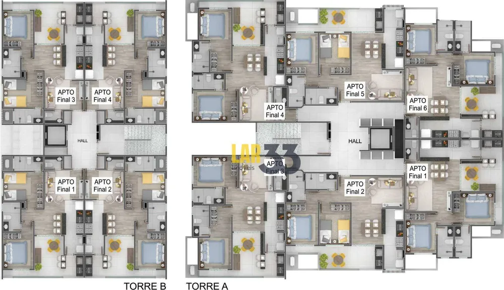 Cobertura, 3 quartos, 122 m² - Foto 4