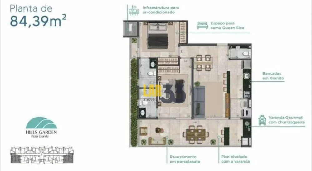 Apartamento, 2 quartos, 61 m² - Foto 4