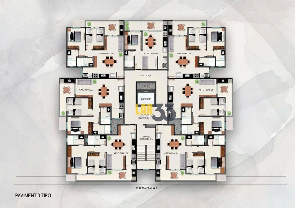 Apartamento, 2 quartos, 66 m² - Foto 3