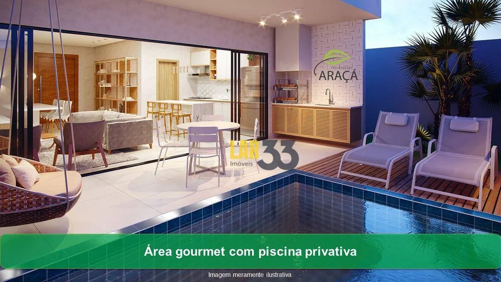Casa de Condomínio, 3 quartos - Foto 2