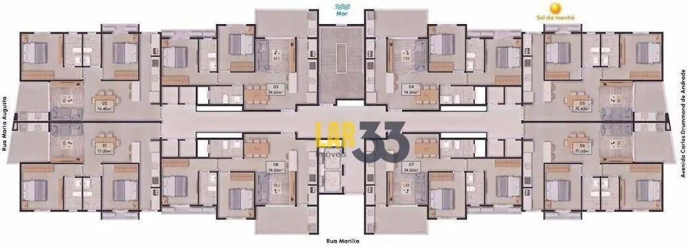 Apartamento, 2 quartos, 71 m² - Foto 4