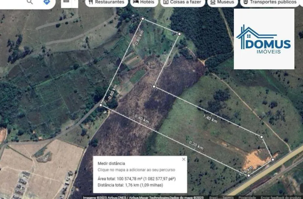 Terreno, 10 hectares - Foto 1