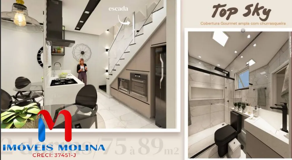 Cobertura, 2 quartos, 90 m² - Foto 4