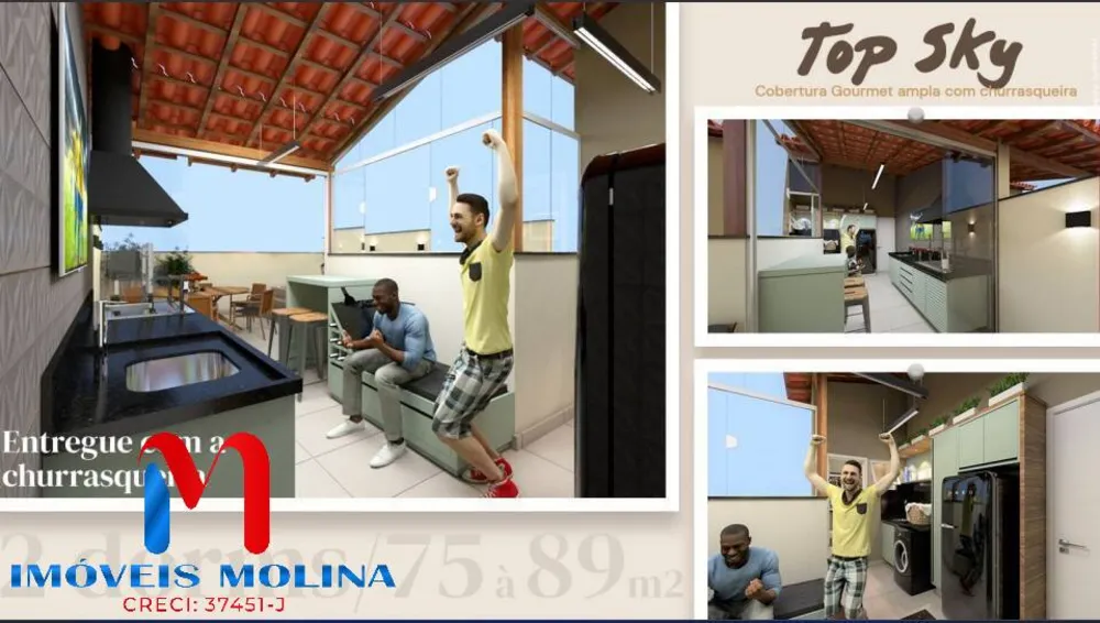 Cobertura, 2 quartos, 90 m² - Foto 6