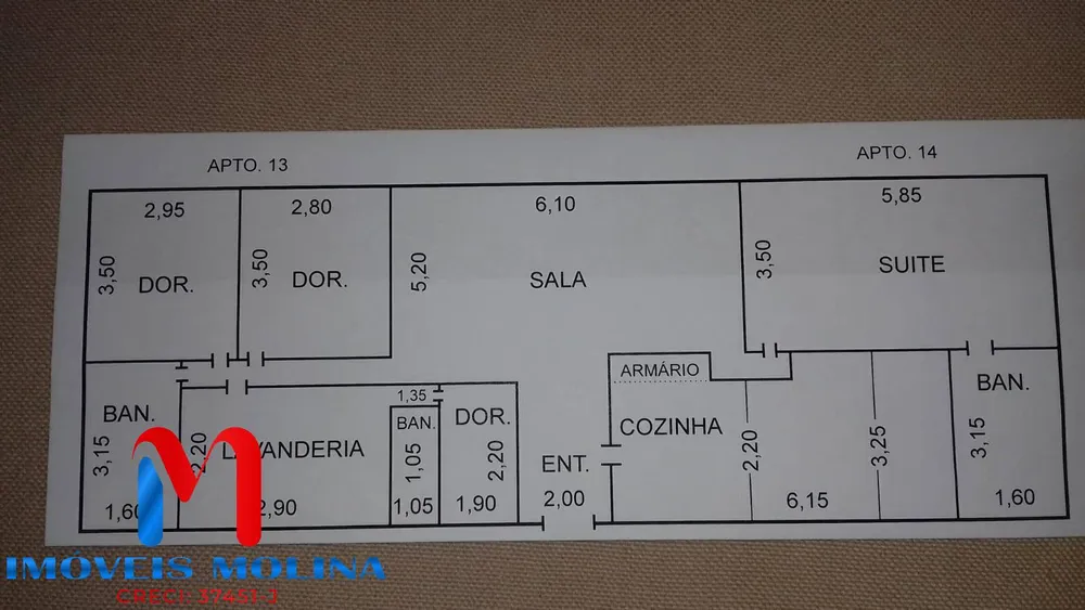 Apartamento, 3 quartos, 140 m² - Foto 2