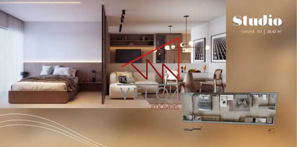 Apartamento, 1 quarto, 1 m² - Foto 19