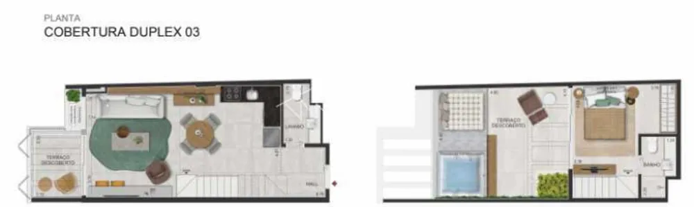 Cobertura, 1 quarto, 86 m² - Foto 11