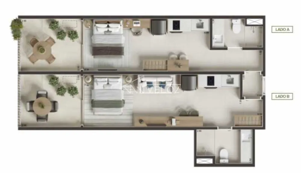 Apartamento, 2 quartos, 69 m² - Foto 4