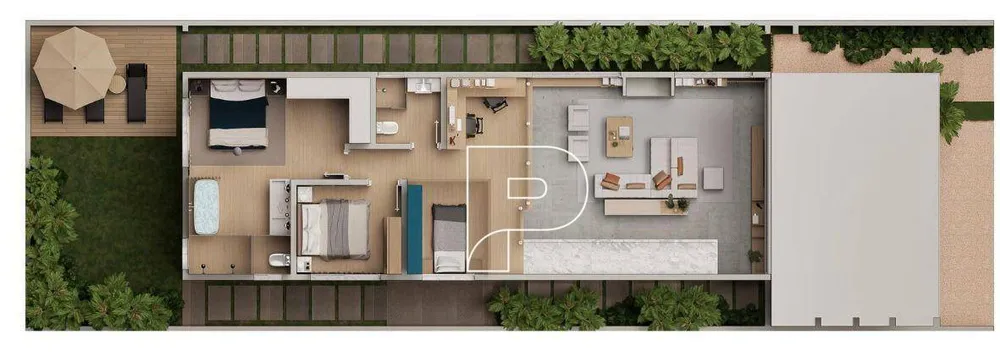 Casa de Condomínio, 3 quartos - Foto 3