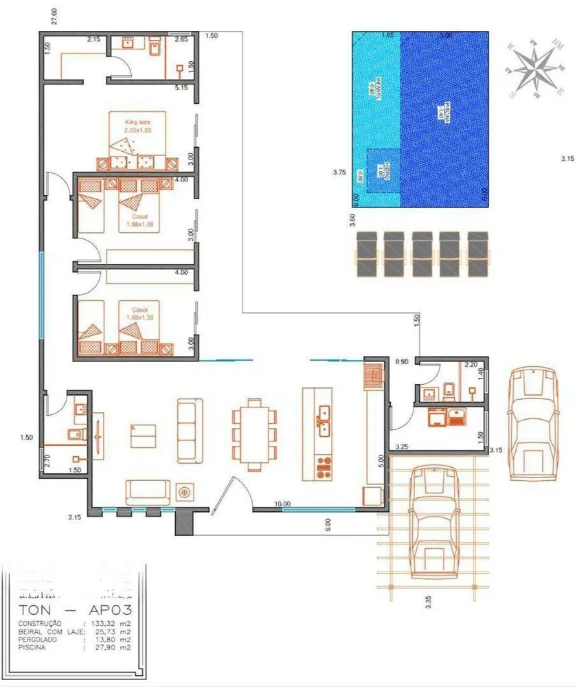 Chácara, 3 quartos, 1138 m² - Foto 4