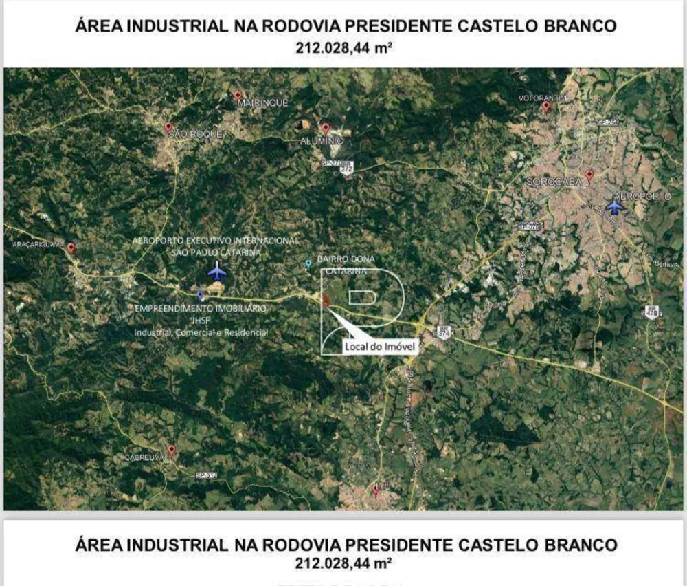 Terreno, 21 hectares - Foto 1