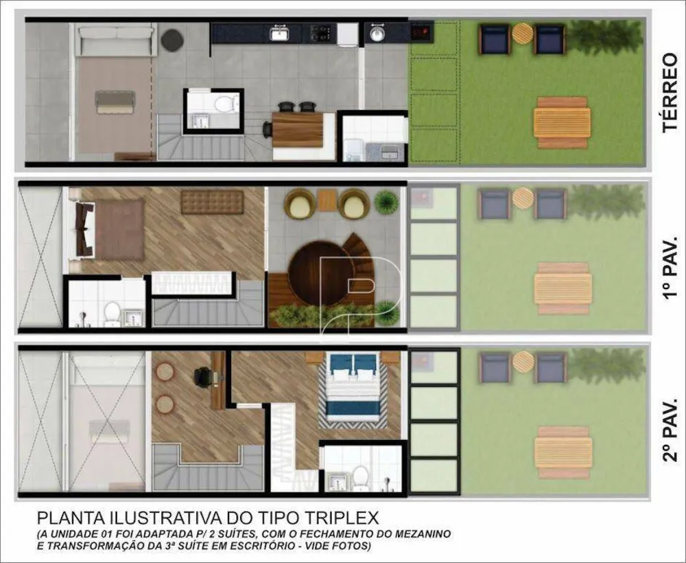 Casa de Condomínio, 2 quartos - Foto 3