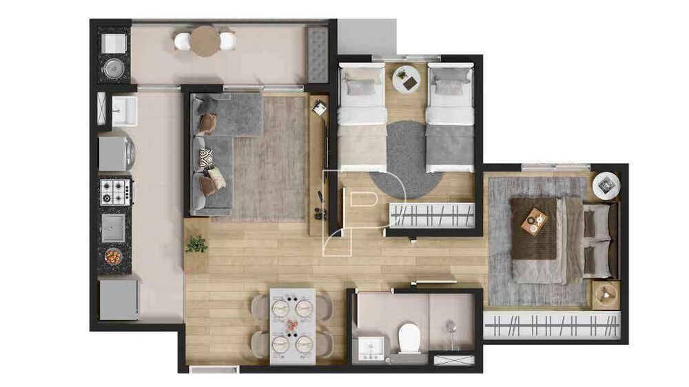 Apartamento à venda com 2 quartos, 47m² - Foto 12