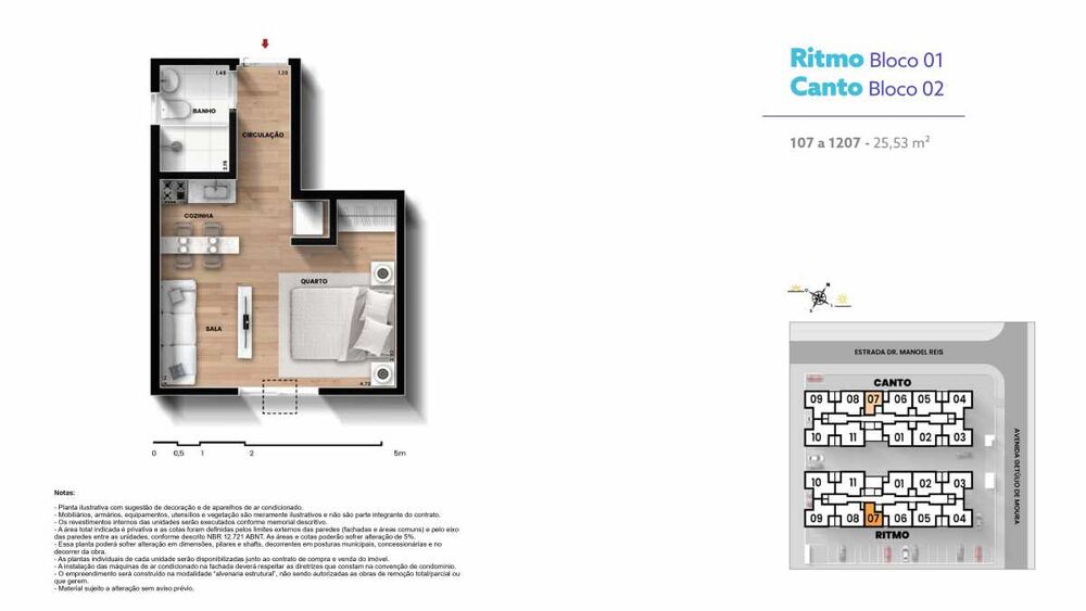 Apartamento, 2 quartos, 46 m² - Foto 5
