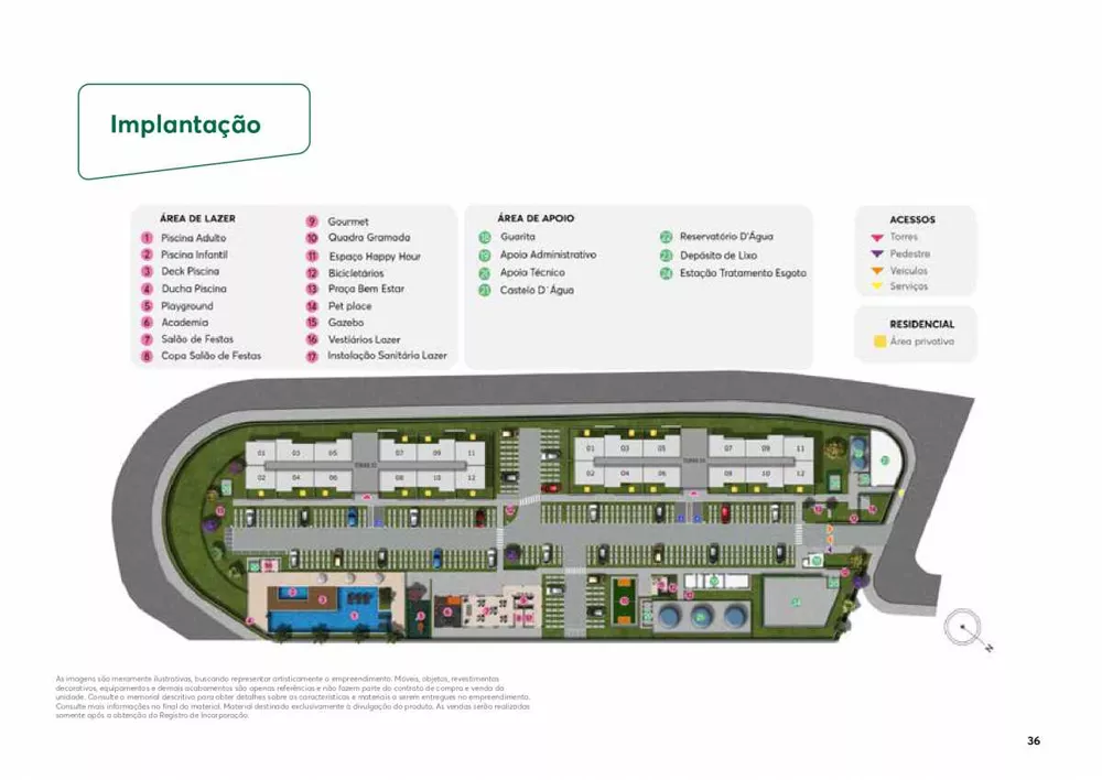 Apartamento, 2 quartos, 36 m² - Foto 28