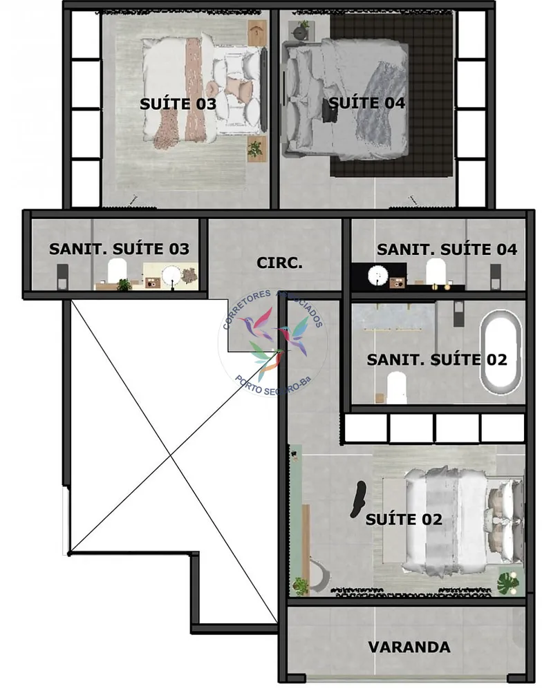 Casa, 4 quartos, 187 m² - Foto 3