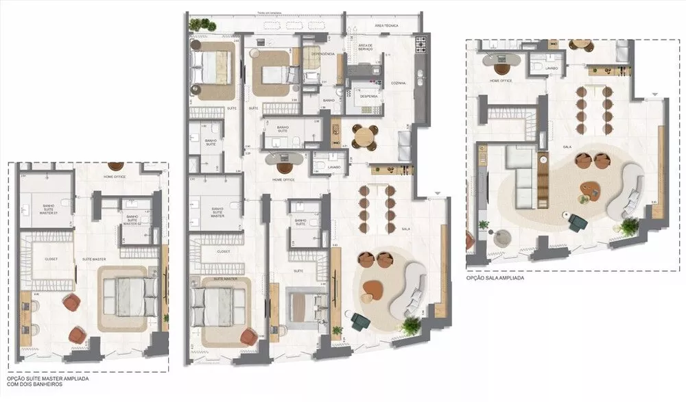 Apartamento, 3 quartos, 149 m² - Foto 84