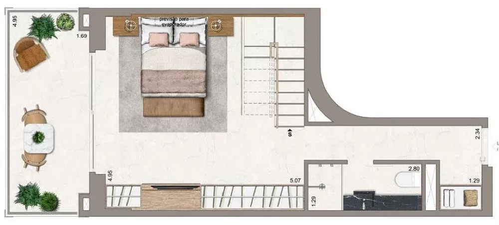 Kitnet-Studio, 45 m² - Foto 6