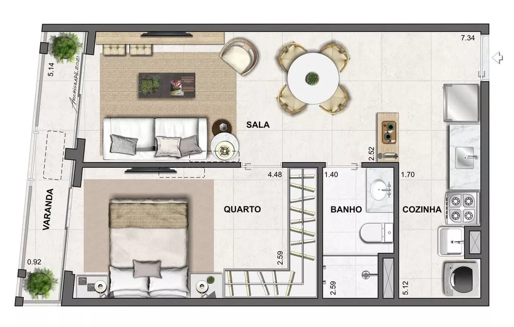 Apartamento, 3 quartos, 117 m² - Foto 17