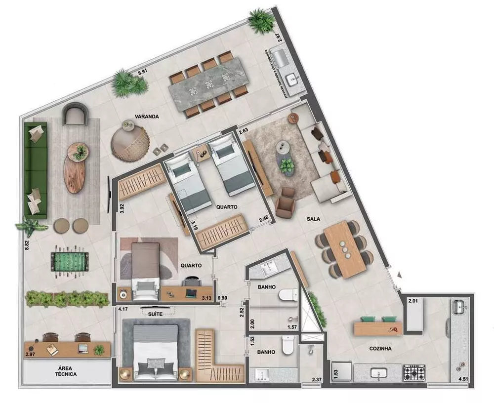Apartamento, 2 quartos, 70 m² - Foto 20